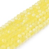 Transparent Glass Beads Strands EGLA-A044-T2mm-MB29-5