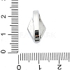 Non-Tarnish 304 Stainless Steel Slide Charms STAS-H219-11P-3