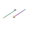 Ion Plating(IP) 304 Stainless Steel Eye Pins LS-STAS-E156-01M-01-3