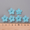 Frosted Acrylic Bead Caps MACR-S371-08A-755-4