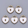Alloy Enamel Charms X-ENAM-S121-039C-2