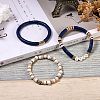Love Beads Stacking Stretch Bracelets Set for Women BJEW-SZ0001-93-5