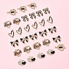 28Pcs 6 Styles Alloy Enamel Pendants FIND-FS0003-22-7