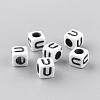 Opaque Acrylic Beads SACR-Q188-02U-1