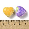 Printed Opaque Acrylic Beads MACR-F087-05-3