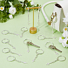 80Pcs Musical Note Alloy Keychain KEYC-FH00091-4