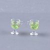 Resin Cup Pendants X-CRES-S359-10-2