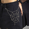Gothic Style Alloy Spider Web Pants Chains for Women Men FS-WGF5DC8-01-1