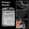  250Pcs 5 Styles Transparent Plastic Zip Lock Bags OPP-NB0001-03-5