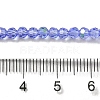 Electroplate Transparent Glass Beads Strands LS-EGLA-A035-T3mm-L14-4