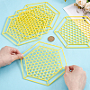 ABS Plastic Floating Bee Island AJEW-WH0248-803-4