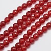 Natural & Dyed Malaysia Jade Bead Strands G-A146-8mm-A02-1