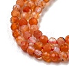 Natural Carnelian Beads Strands G-A129-A01-01-2