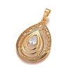 (Jewelry Parties Factory Sale)Brass Micro Pave Cubic Zirconia Jewelry Sets SJEW-F189-16G-2