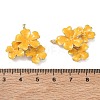 Alloy with Enamel Pendants AL-CBAE84A-05G-01-3