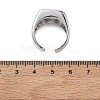 Brass Micro Pave Cubic Zirconia Cuff Open Rings for Women RJEW-L343-06P-5