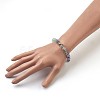 Natural Fluorite Beads Stretch Bracelets BJEW-JB03852-04-5