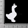 Opaque Printed Acrylic Pendants SACR-F018-01B-3