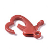 Opaque Acrylic Lobster Claw Clasps SACR-T358-03B-5