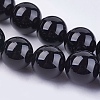 Natural Black Onyx Beads Strands X-G-H1567-10MM-3