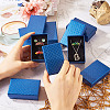 Rectangle Cardboard Paper Jewelry Box CON-TAC0015-01E-7