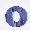 Rubberized Style Acrylic Pendants OACR-T011-157-3