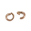 304 Stainless Steel Open Jump Rings STAS-M235-02D-RG-2