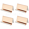 Rectangle 304 Stainless Steel Business Card Holder AJEW-WH0470-88RG-1