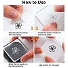 CRASPIRE 4 Sheets 4 Styles PVC Plastic Stamps DIY-CP0008-91A-7