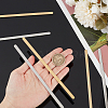 6Pcs 2 Styles 304 Stainless Steel Bangle Blank Strips MAK-BBC0001-08-3