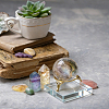Transparent Glass Display Pedestals ODIS-WH0038-298B-5