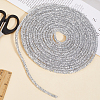 5 Yards Hollow PVC Tubular Synthetic Rubber Cord DIY-WH20002-646-7