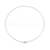 304 Stainless Steel Choker Necklaces NJEW-Q348-04P-1-1