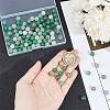 2 Strands Natural Green Aventurine Beads Strands G-GO0001-29B-3