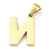 Ion Plating(IP) 316L Surgical Stainless Steel Pendants STAS-Q247-01G-14-2