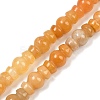 Natural Topaz Jade Beads Strands G-P595-B03-01-2