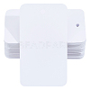 100Pcs PVC Plastic Blank Big Pendants KY-SP0001-72C-1