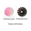 50Pcs 5 Colors Imitation Pearl Acrylic Beads OACR-FS0001-62A-4