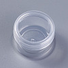 5g Transparent Refillable PS Plastic Cream Jar CON-WH0053-01-3