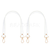 Imitation Leather Bag Handles PURS-WH0005-10G-02-1