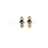 Brass Pave Cubic Zirconia Connector Charms PW-WG57330-06-1