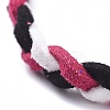 Faux Suede Cord Braided Necklaces NJEW-JN02505-02-2