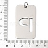 304 Stainless Steel Pendants LS-STAS-M115-01P-P-3
