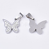 201 Stainless Steel Pendants STAS-N089-17P-2