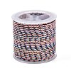 11M Polyester Braided Cord with Cotton Core & Metallic Thread OCOR-Z006-01-29-1