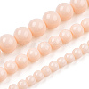Opaque Solid Color Glass Beads Strands GLAA-T032-P4mm-09-4