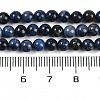 Natural Dumortierite Beads Strands G-G167-A06-4MM-5