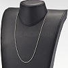 Tarnish Resistant Stainless Steel Ball Chains Necklace NJEW-JN01427-03-3