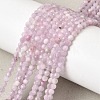 Natural Kunzite Beads Strands X-G-G343-B04-3mm-1