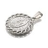 304 Stainless Steel Pendants STAS-B086-10D-P-2